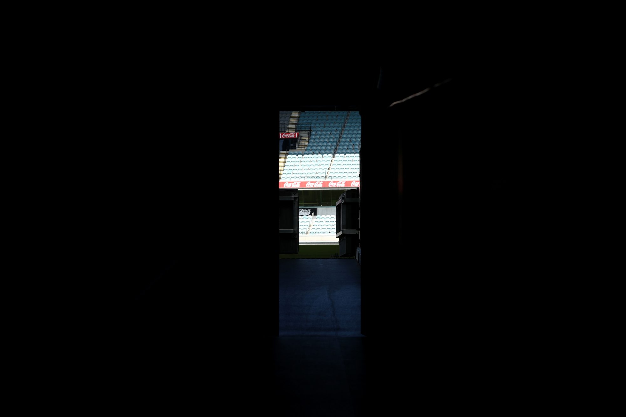 MCG shot from the tunnel — 2020 Grand Final