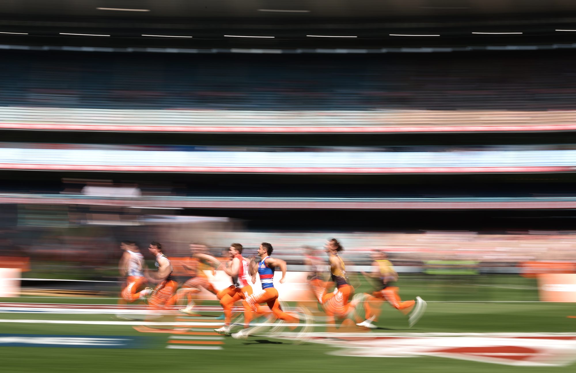 AFL Grand Final action — Sydney vs Brisbane, 2024